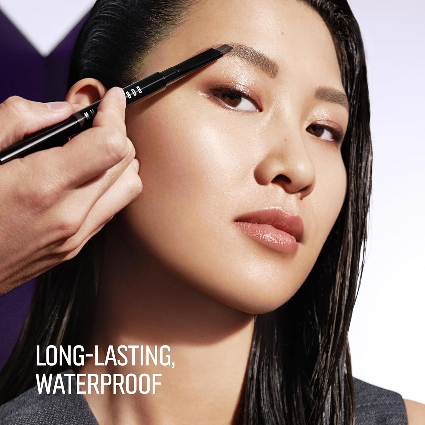 Bobbi Brown Long-Wear Brow Pencil - Waterproof Dual-Ended Eyebrow Pencil with Spoolie | Refillable Design