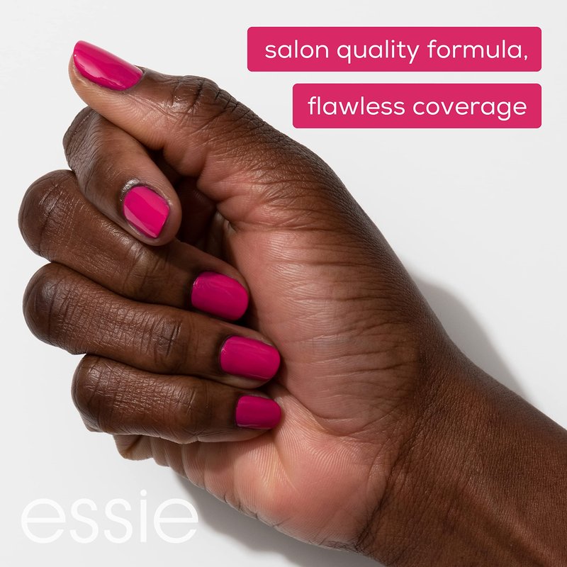 essie Nail Polish, Salon-Quality Muted Orange-Red Nail Polish, Ferris Of Them All, Vegan, Make No Concessions, 0.46 fl oz