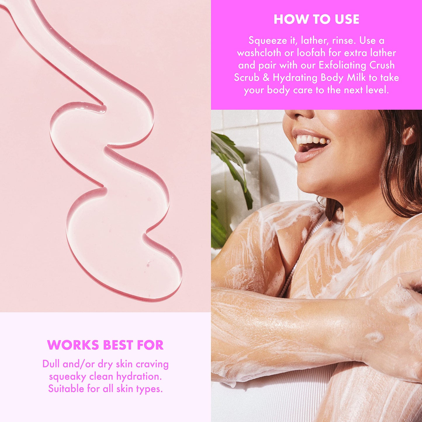 Kopari Hydrating Body Wash, Cleanses Without Stripping Moisture or Natural Oils