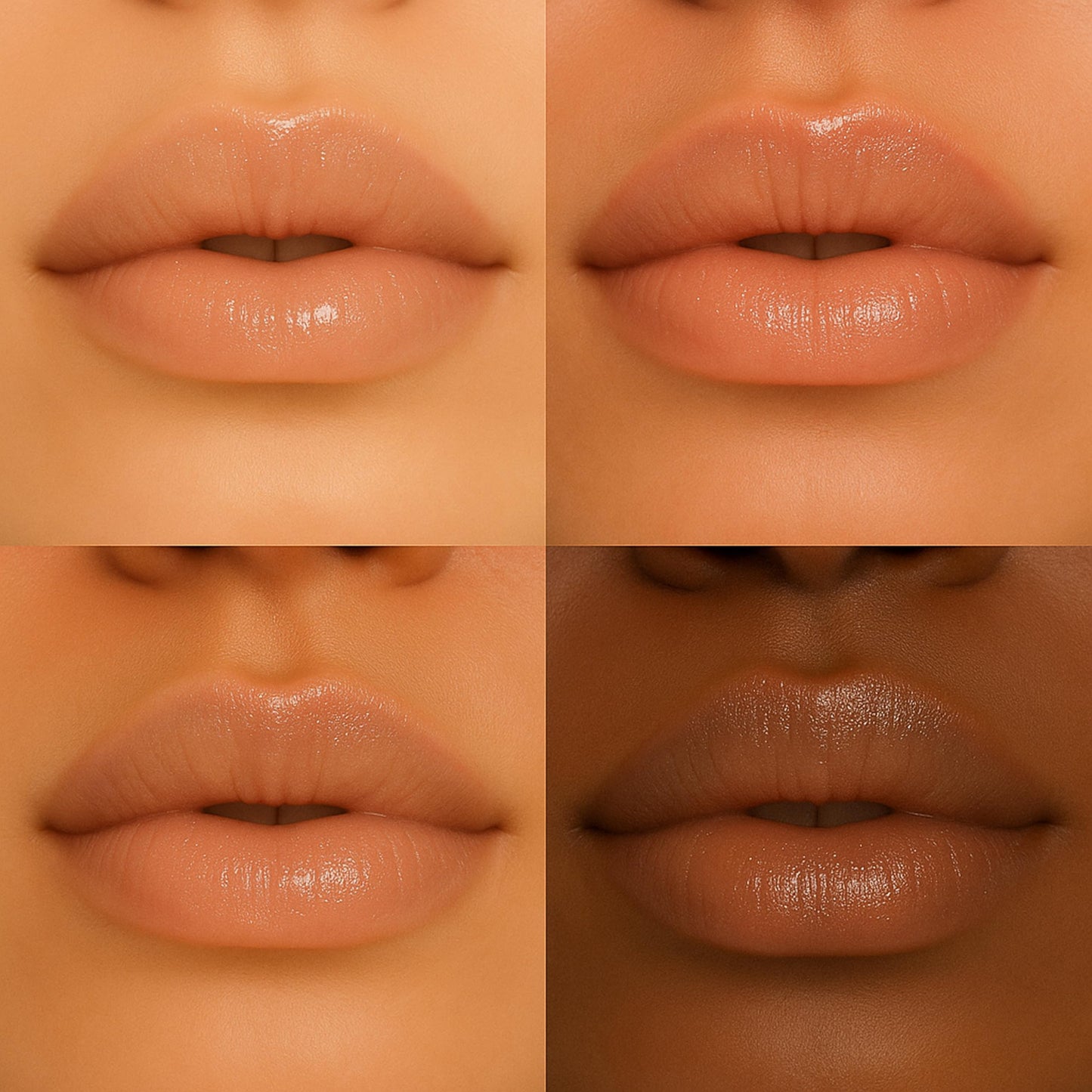 Formless Beauty by Jenny McCarthy – Majestic Peach Lip Gloss (Peach Gold Glitter) – Clean, Hydrating, Non-Toxic, Vegan Shine