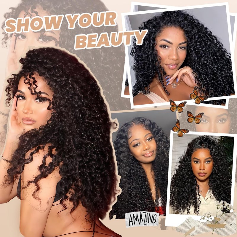 MORICHY 18 20 22 Inch Hair Bundles Protein Silk Synthetic Burmese Curly Bundles Quick Weave Protein Synthetic Hair Boast A Human Hair Like Touch Soft Texture Light Weight And Limited Tangle