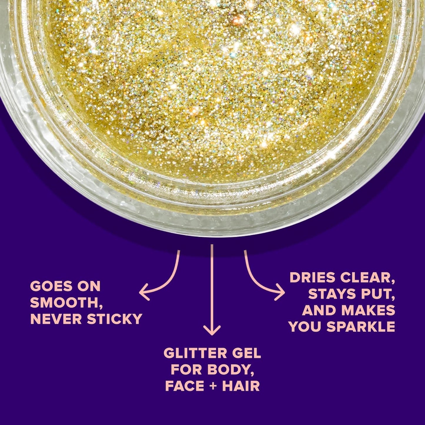 Unicorn Snot Glitter Gel & Liquid Metal Lip Paint Bundle | Festival Makeup, Easy Application & Removal, Bling & Dune