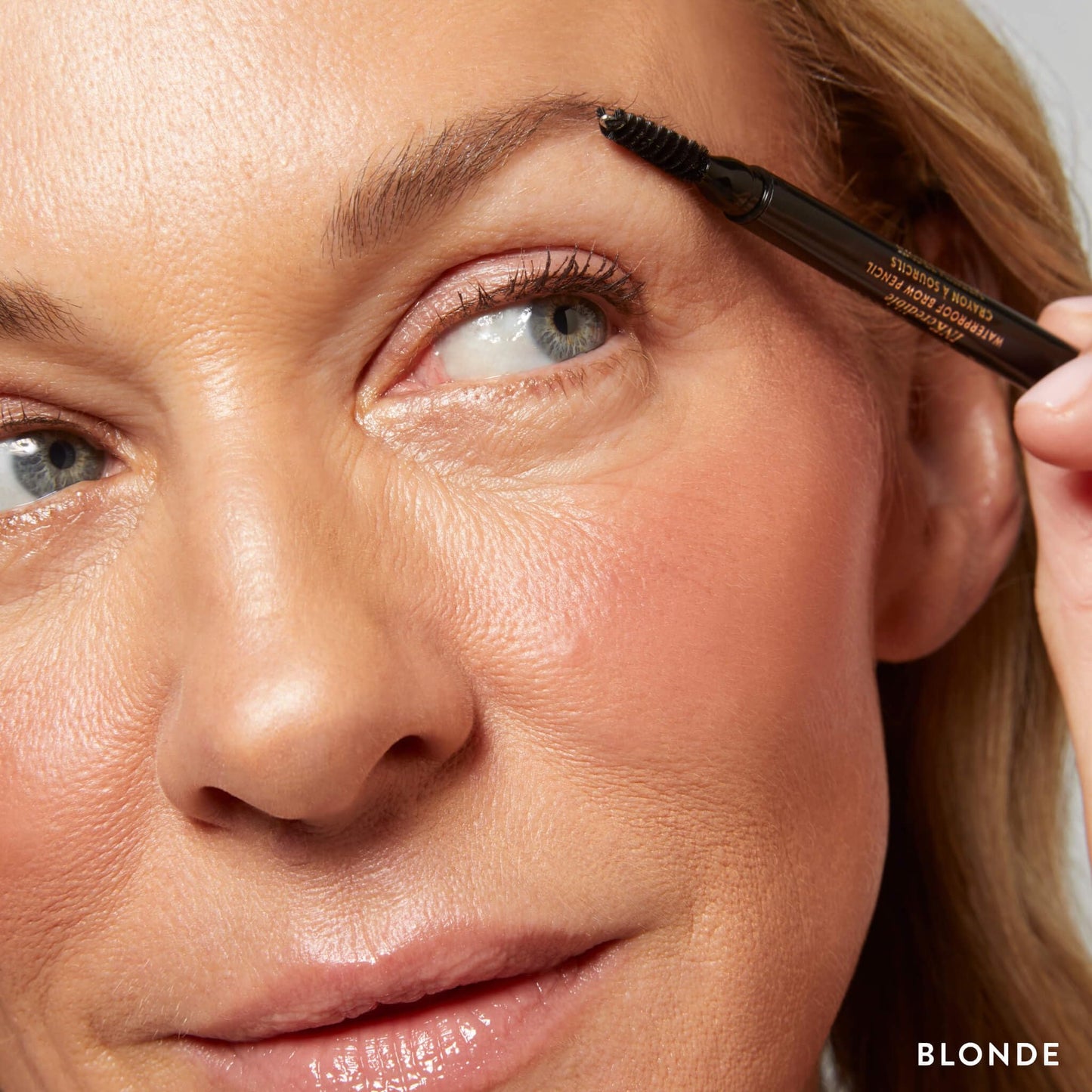 LAURA GELLER NEW YORK INKcredible Waterproof Brow Pencil- Blending Spoolie Brush - Long Lasting Eyebrow Filler