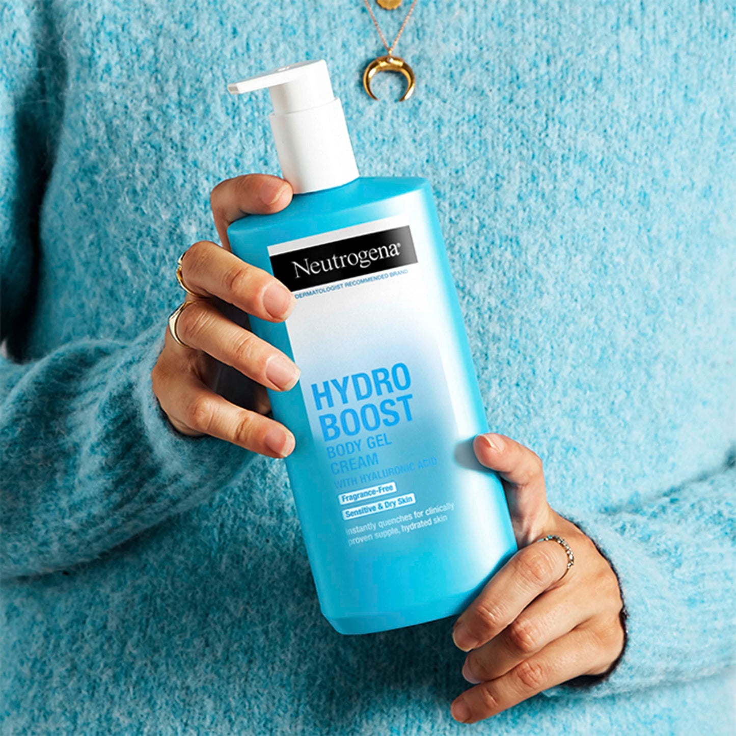 Neutrogena Hydro Boost Body Gel Cream With Hyaluronic Acid, Hydrating Body Lotion For Dry Skin, Fragrance-Free Hyaluronic Acid Moisturizer, 16 OZ (Pack of 2)