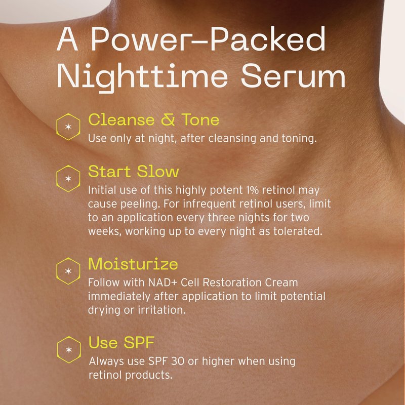 1% Retinol Peptide Boosting Serum for Face - Reduces Wrinkles, Discoloration & Loss of Firmness - With Collagen Peptides & Patented Delivery System - 30ml