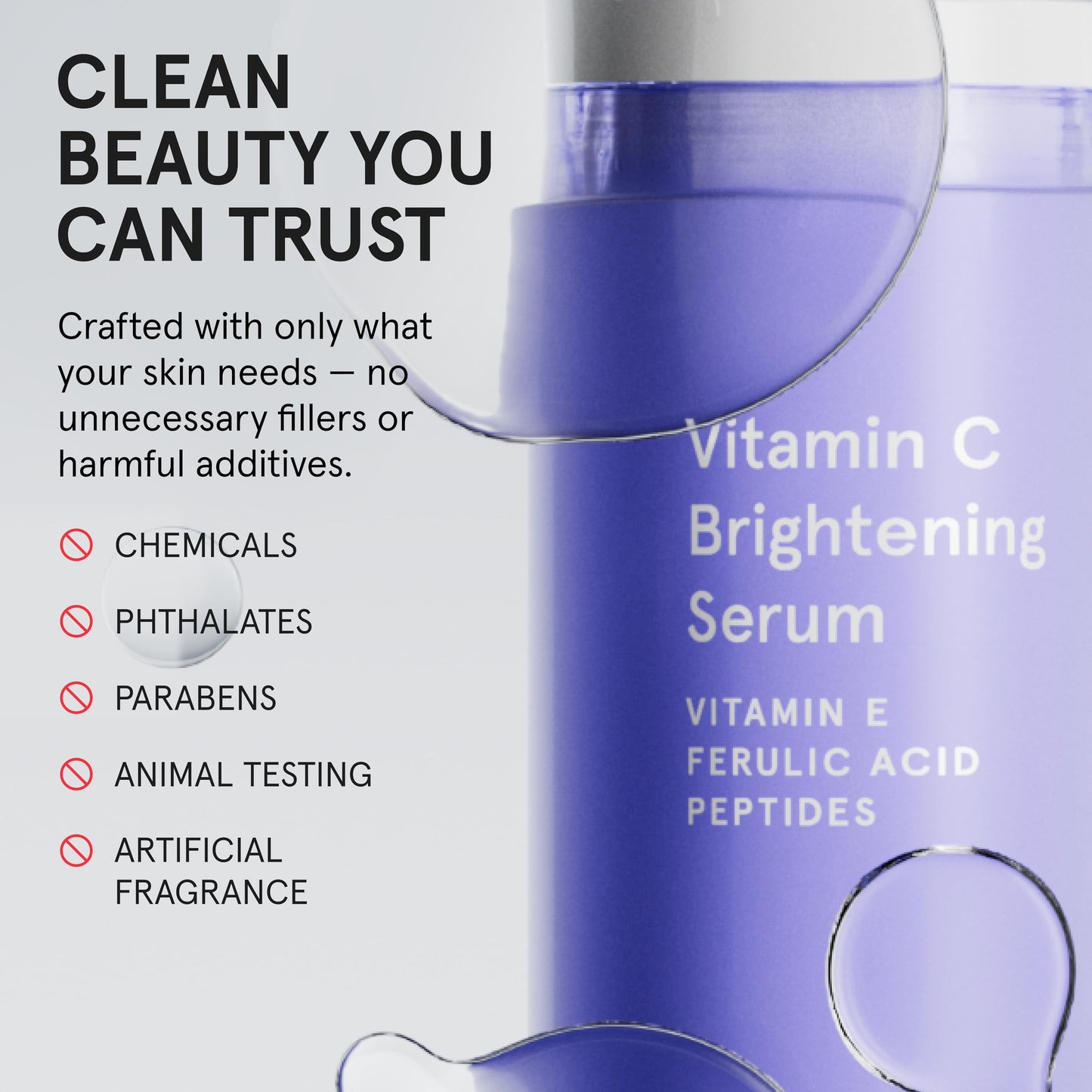 iRestore Vitamin C Brightening Serum – Anti Aging Face Serum with 15% Ascorbic Acid, Vitamin E, Ferulic Acid, Peptide Complex & Hyaluronic Acid (Pack of 2)