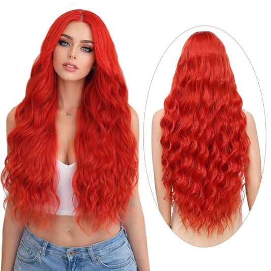 Atohallan Long Black Wig for Women 36 inch Super Long Water Wavy Wigs Heat Resistant Synthetic Soft Wavy Fluffy Curly Wig for Daily Party Use Halloween Wig
