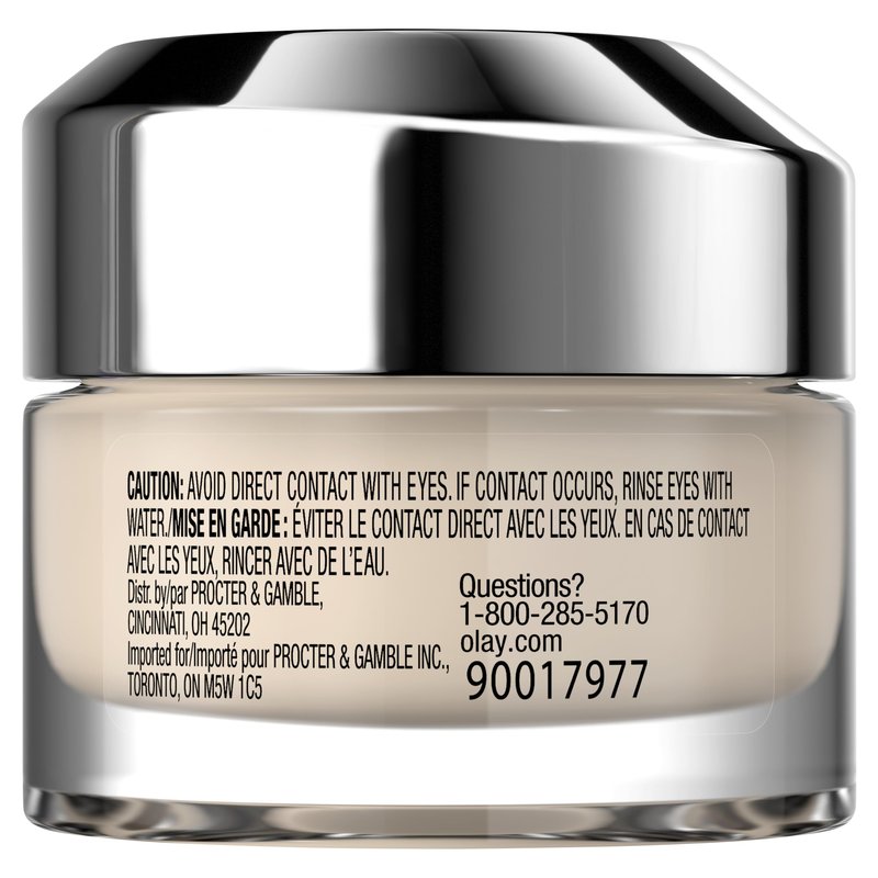 Olay Eye Cream, Total Effects Anti-Aging Treatment, 7-in-1 Hydrating, Evens Tone, Brightens, Smooths Line Lines, Minimizes Look of Pores, Firms, Reduces Dark Spots - Fast Absorbing, 0.5 Oz