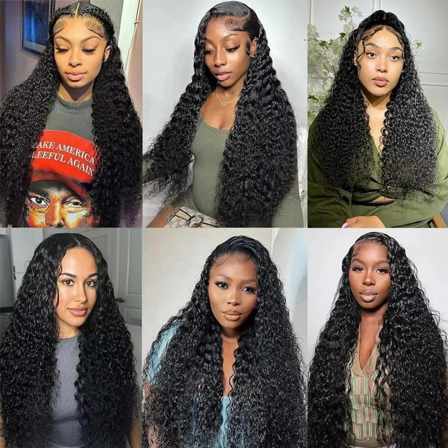 BOKIEOIE Natural Black Bundle Human Hair Unprocessed Brazilian Virgin Water Wave Human Hair Bundles 22 Inch Single Bundle Color #1B Double Weft Hair Extensions 100g Total for Black Women