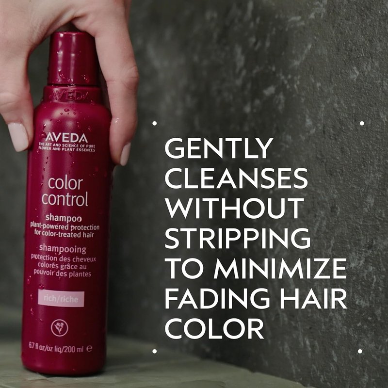 Aveda Color Control Shampoo - Fights Fade & Adds Shine | For Medium to Thick Color-Treated Hair | Silicone-Free, 98% Naturally Derived
