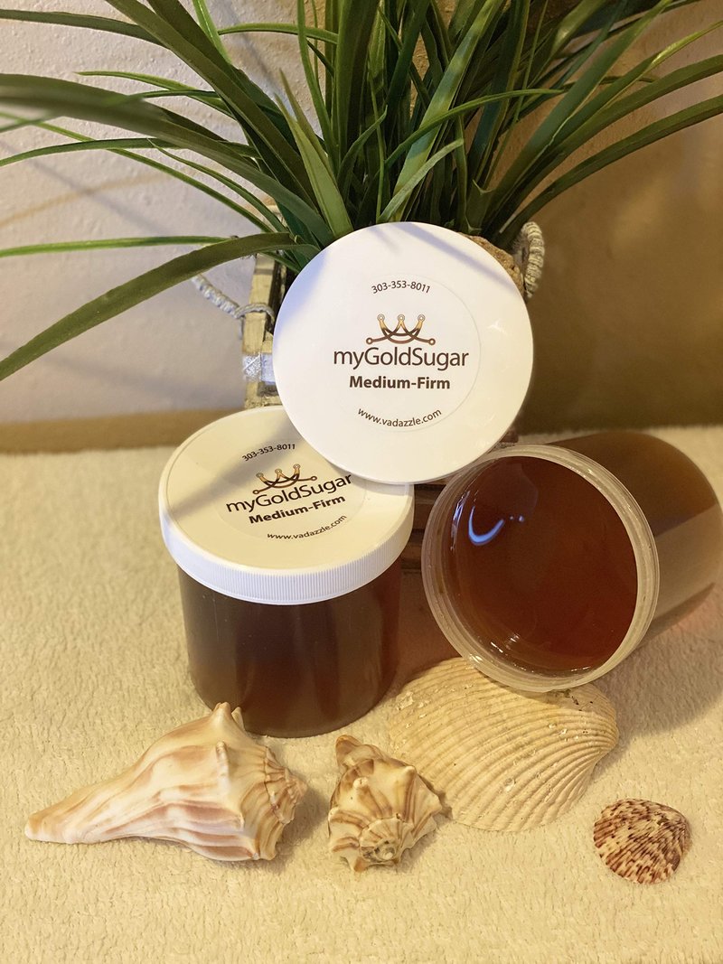 32oz My Gold Sugar - Sugaring for Hair Removal (Medium-Firm)