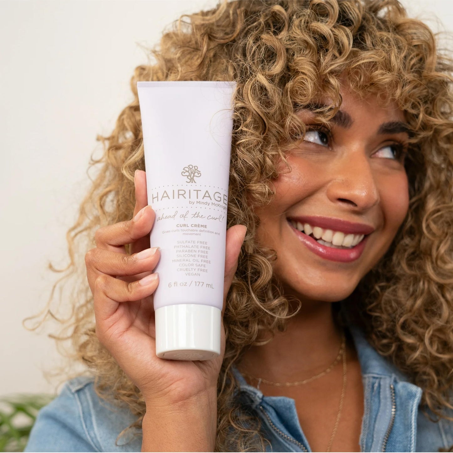Hairitage Curl Cream + Leave in Conditioner Bundle - Jojoba Oil Curl Defining Cream for Curly Hair – Leave in Conditioner + Coconut Oil + Shea Butter – Hydrating + Moisturizing, Vegan + Cruelty-Free