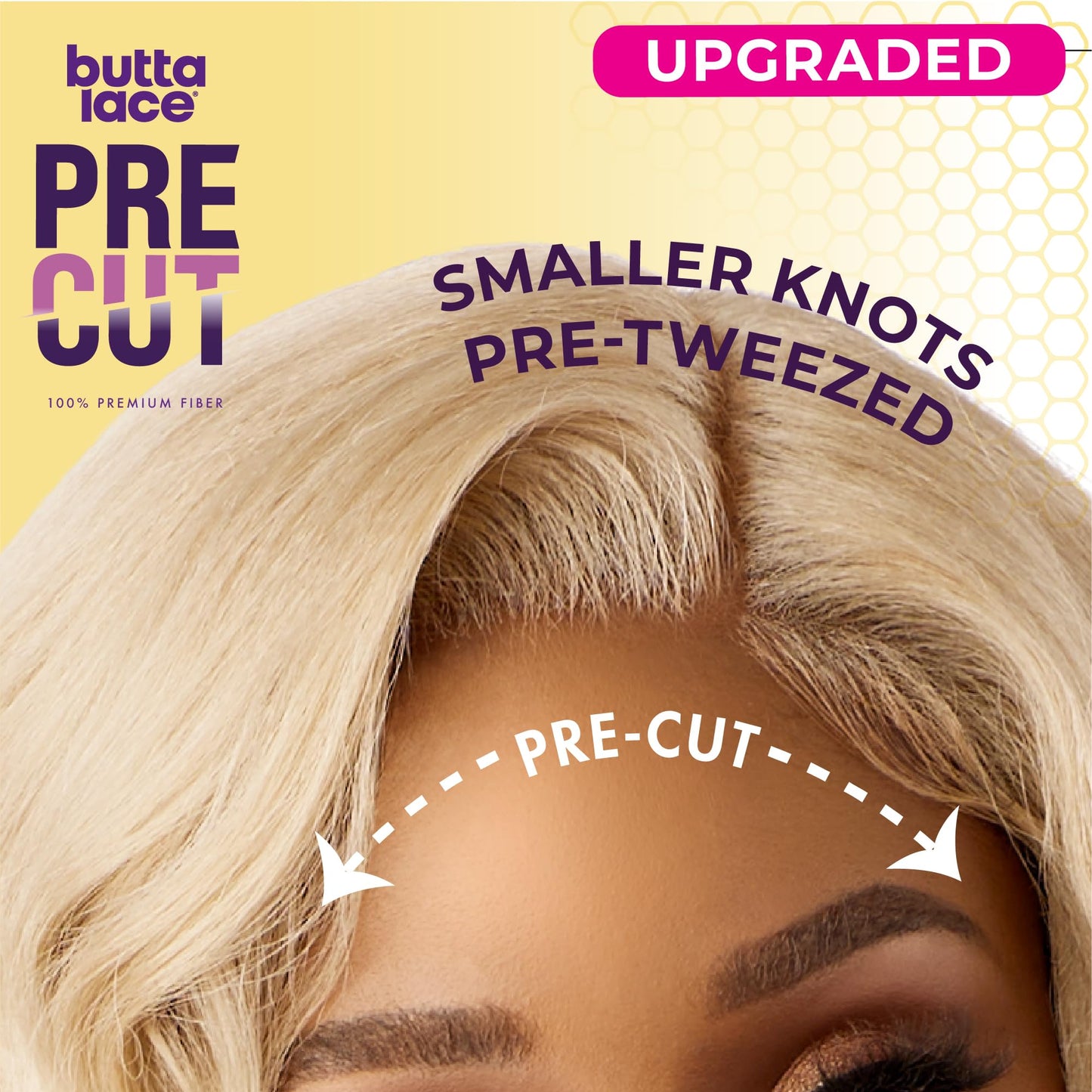 Sensationnel Butta Lace Precut Wigs - Unit 9 Glueless Extra Wide 5 Inch Deep Parting Synthetic Pre Tweezed Smaller Knot Hairline (COPPERBROWN)