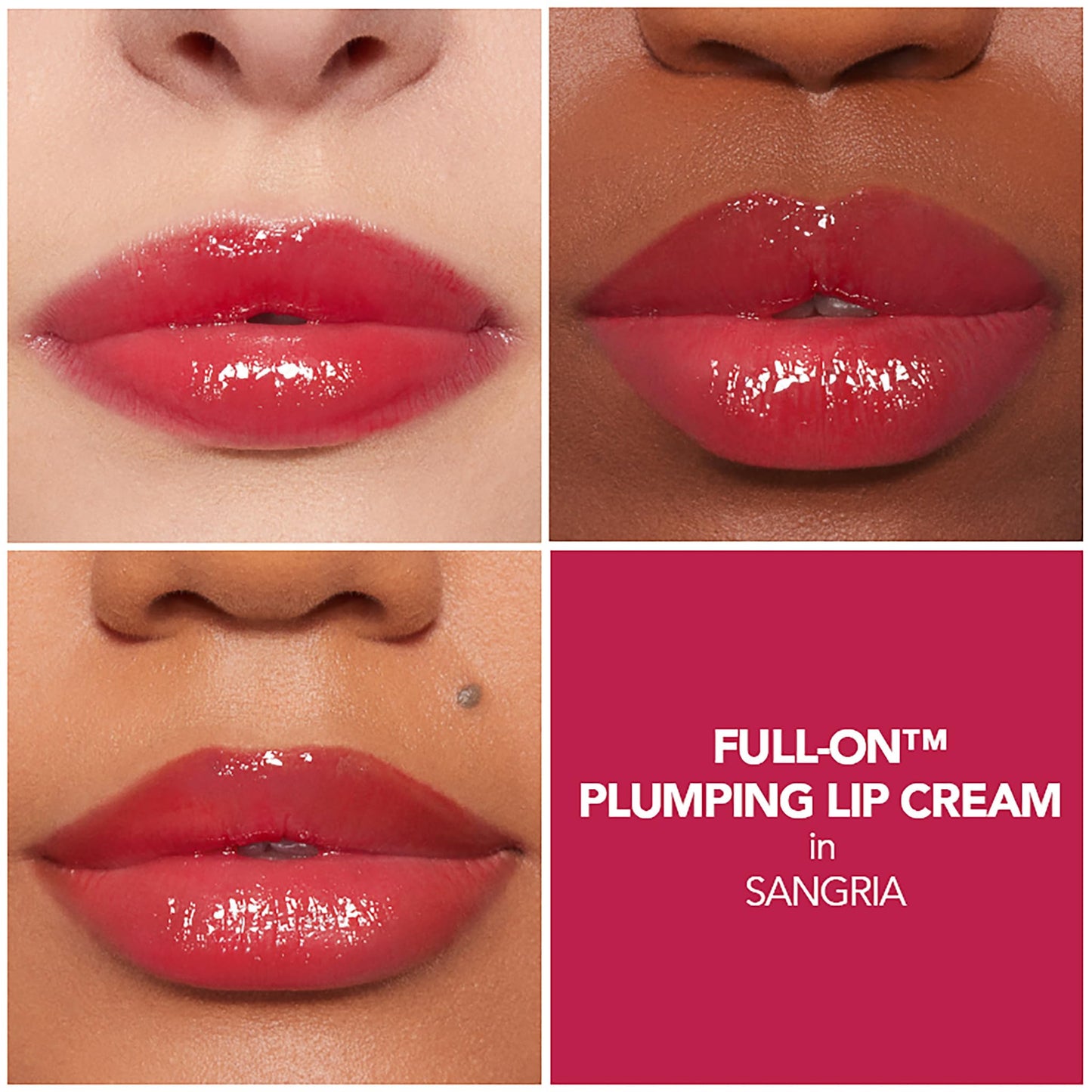 BUXOM Full-On Plumping Lip Cream, Sangria