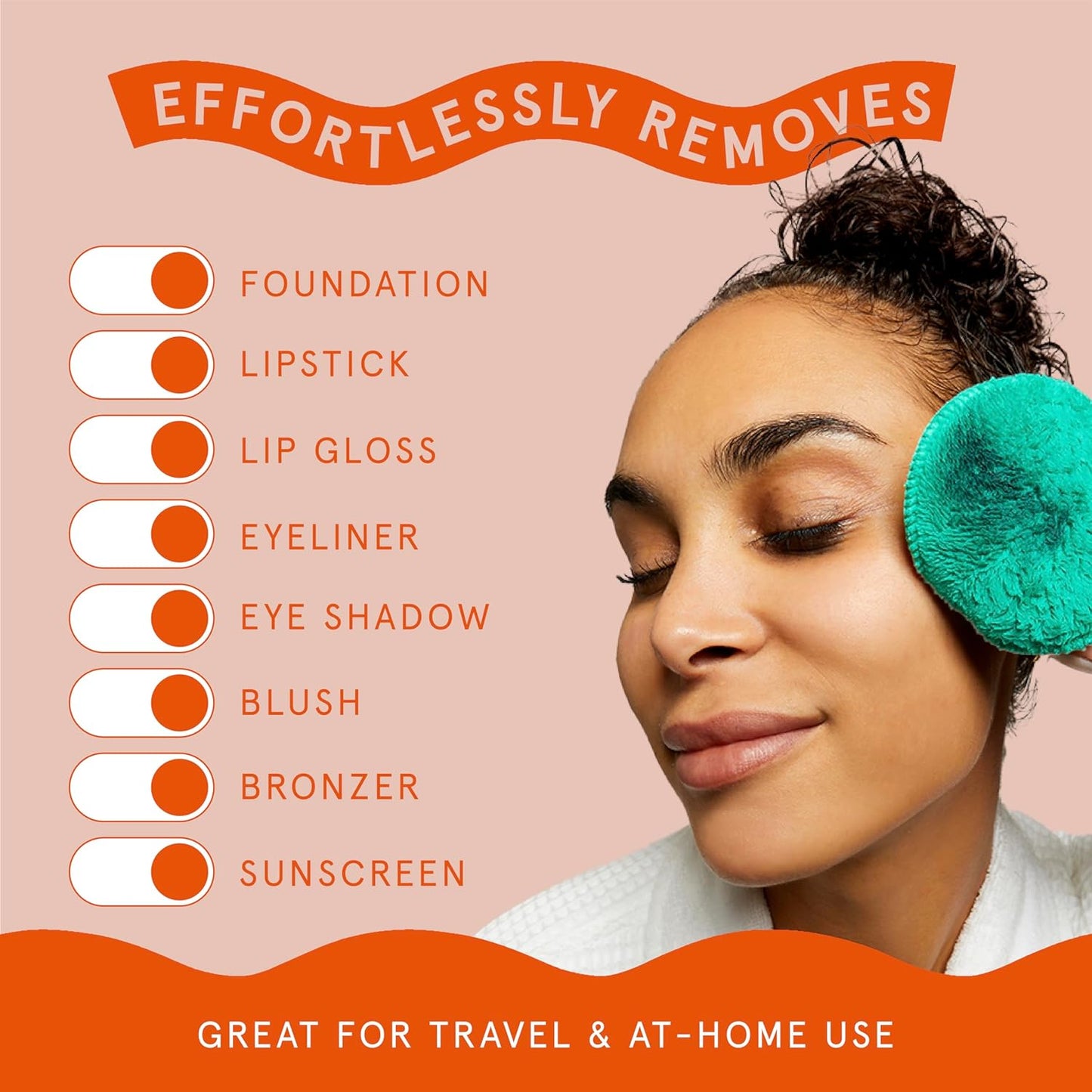 Cleanlogic Daily Skincare Set for Sensitive Skin - 3 Exfoliating Cloths & 9 Gentle Makeup Remover Pads | Soft Texture for Smooth Cleansing