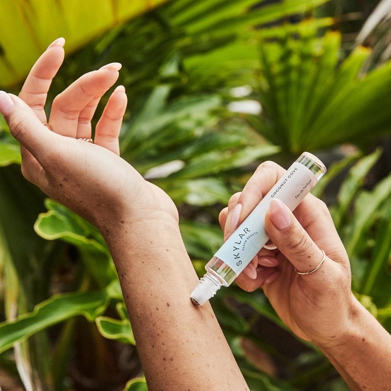 Skylar Coconut Cove Eau de Parfum - Hypoallergenic Vegan Perfume for Sensitive Skin | Fruity Bergamot & Coconut Notes - 10mL