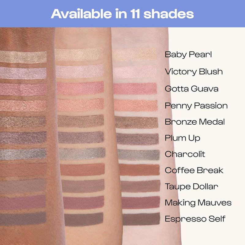 **ALLEYOOP 11th Hour Waterproof Cream Eyeshadow Stick - Long-Lasting Shimmer Eye Shadow & Eyeliner | Rose Shimmer**
