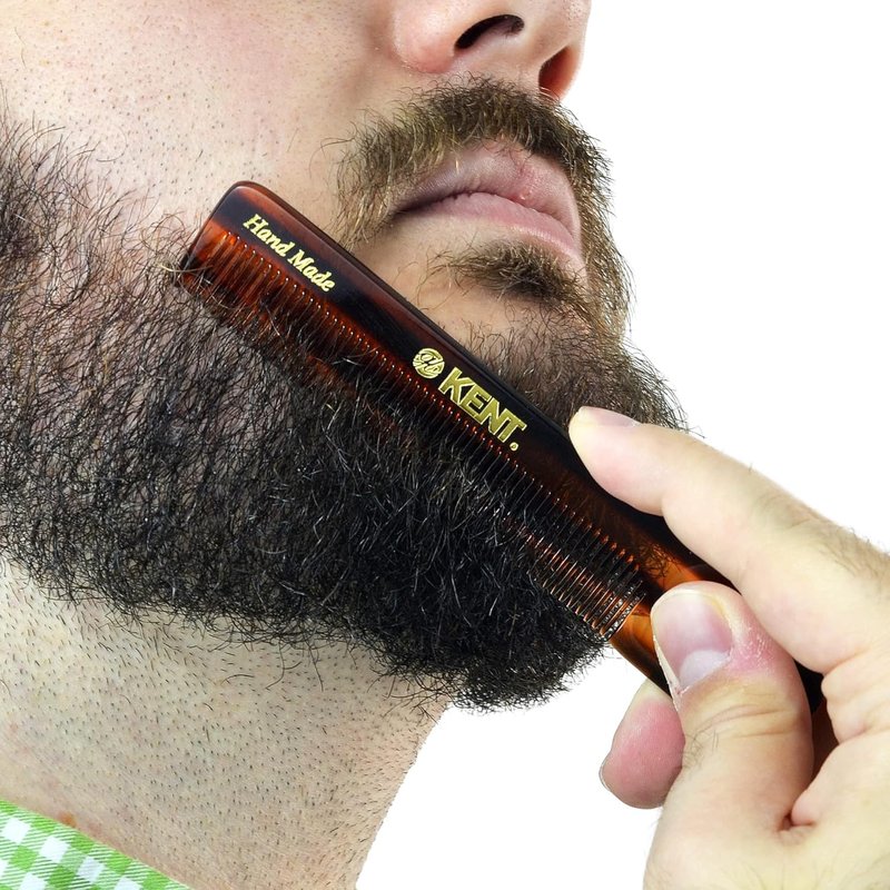 Kent NU22 Pocket Comb - Handmade Fine Tooth Hair Comb for Men, Women & Kids | Perfect for Grooming & Styling