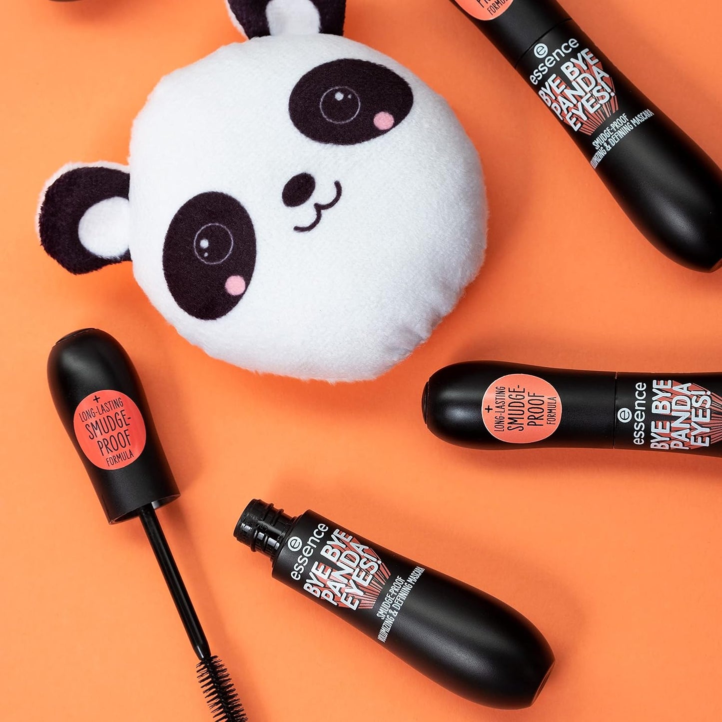 Bye Bye Panda Eyes Tubing Mascara - Smudge-Proof, Volumizing Definition | 3-Pack, Vegan & Cruelty-Free