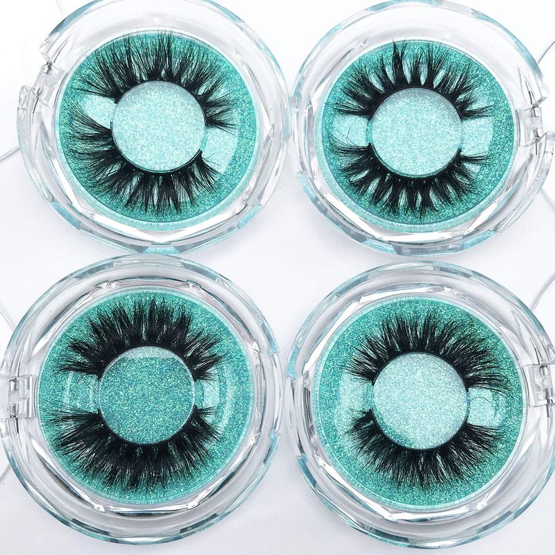 BEAUTY4YOU Mink Eyelashes 100% Siberian 3D Mink Fur Hand Made 16-20mm Natural Daily Cruelty-Free False Cosplay Strip Eyelashes Wholesale 10 styles