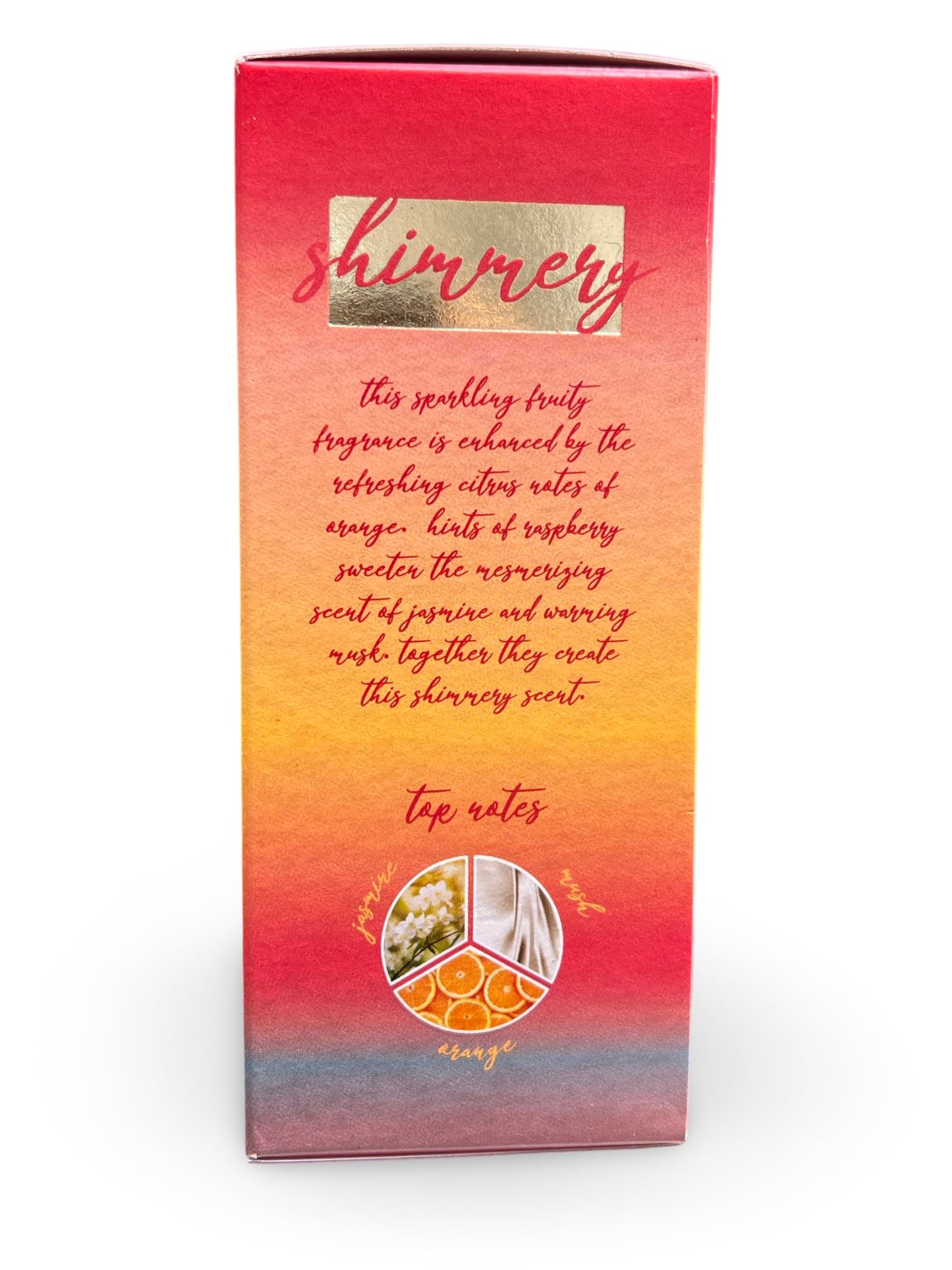 Belcam Beauty SHIMMERY Eau de Parfum for Women 3.4 Fl Oz - Notes: Musk, Orange, Jasmine