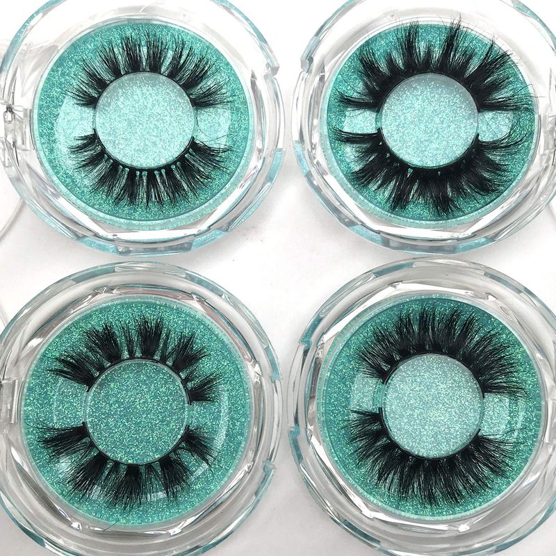 BEAUTY4YOU Mink Eyelashes 100% Siberian 3D Mink Fur Hand Made 16-20mm Natural Daily Cruelty-Free False Cosplay Strip Eyelashes Wholesale 10 styles