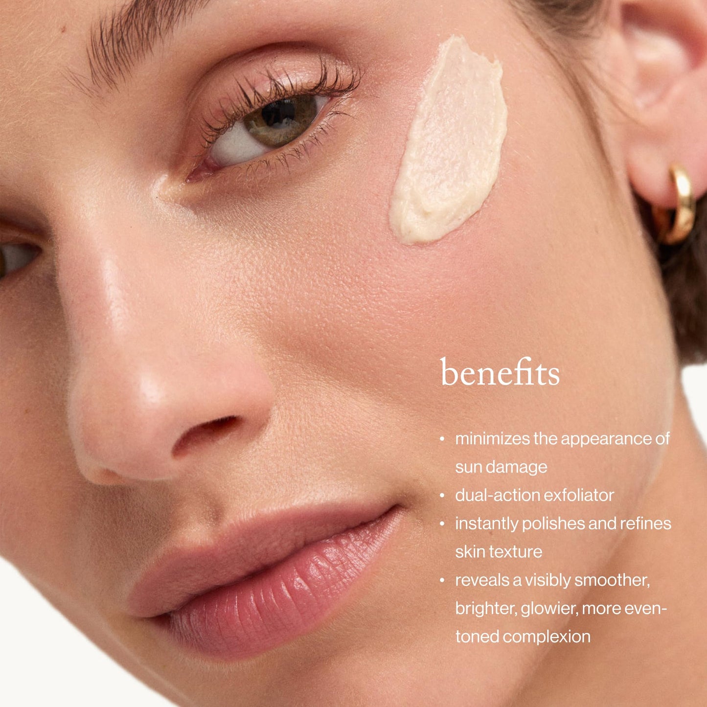 goop beauty Women's Mini Microderm Instant Glow Exfoliator, Multicolor, 0.5 Ounce