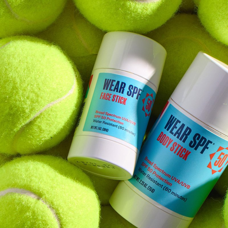 Wear SPF Sunscreen Sport Stick – Sweat & Water-Resistant SPF 50, 3-pack