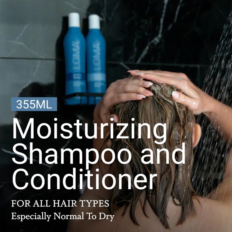 Loma Hair Care Moisturizing Shampoo & Treatment Duo, 12 Fl Oz each