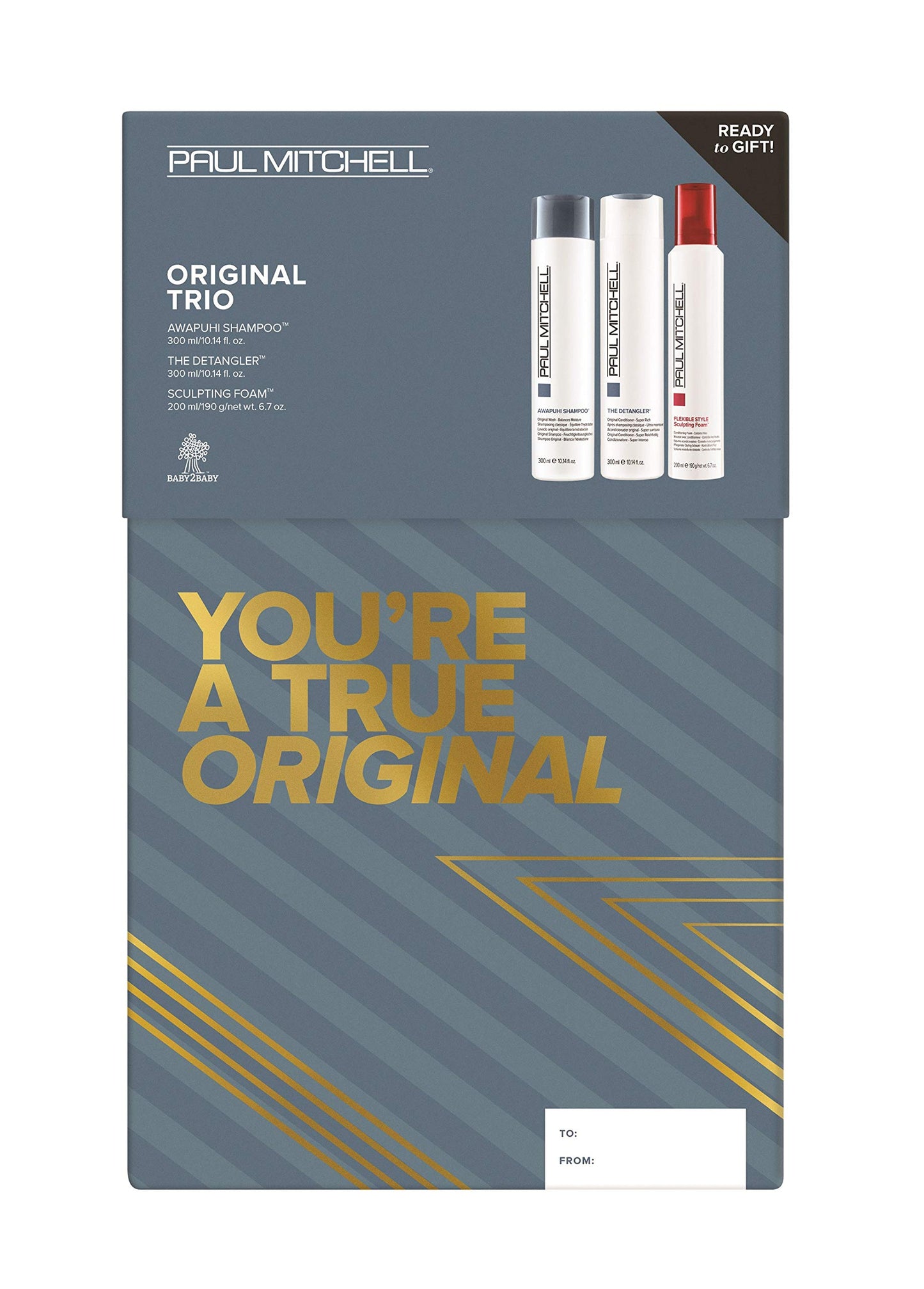 Paul Mitchell Awapuhi Shampoo, Balances Moisture + Adds Shine and Paul Mitchell The Detangler Conditioner, Hydrates + Adds Manageability, Set