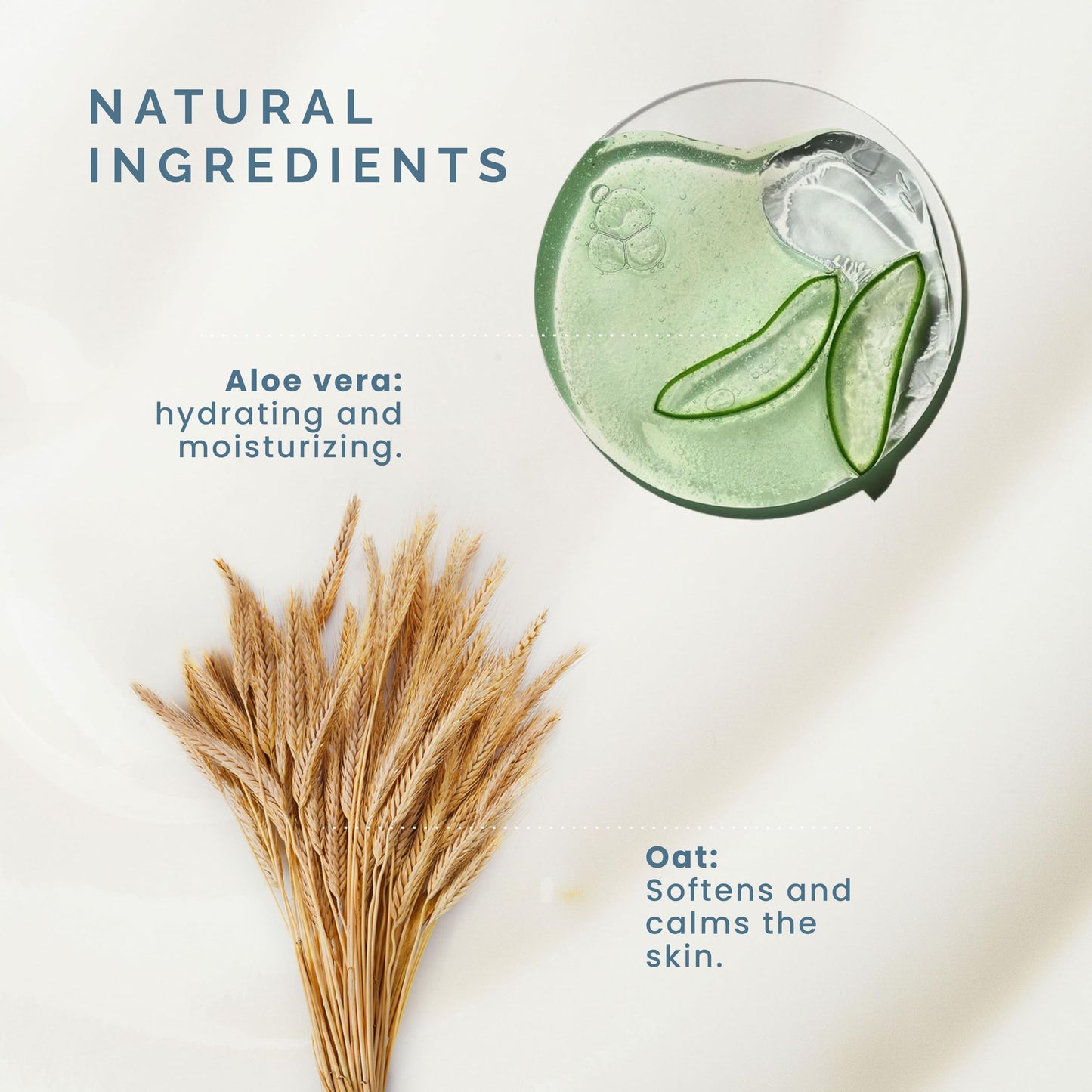 Pili Natural Syndet - Gentle Skin Cleanser with Oatmeal and Aloe Vera - Hypoallergenic cleanser for sensitive skin - 8.4 Fl.oz (Pack of 2)