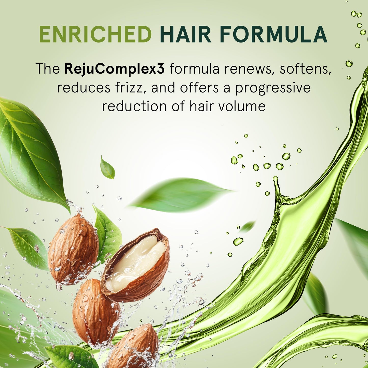 Inoar Cicatrifios Shampoo & Conditioner Renewal Haircare Duo with RejuComplex3 & Argan Oil, 250ml Each