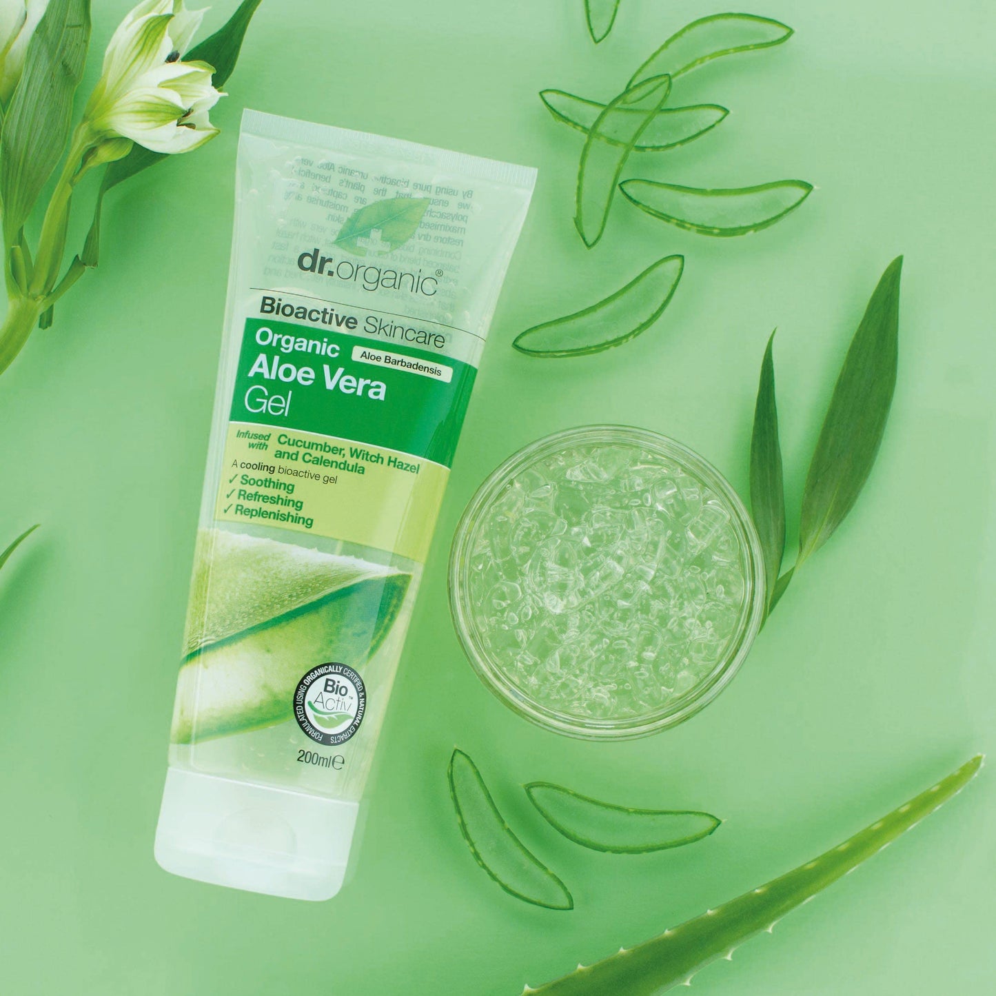 Dr Organic Aloe Vera Cucumber Gel 200ml
