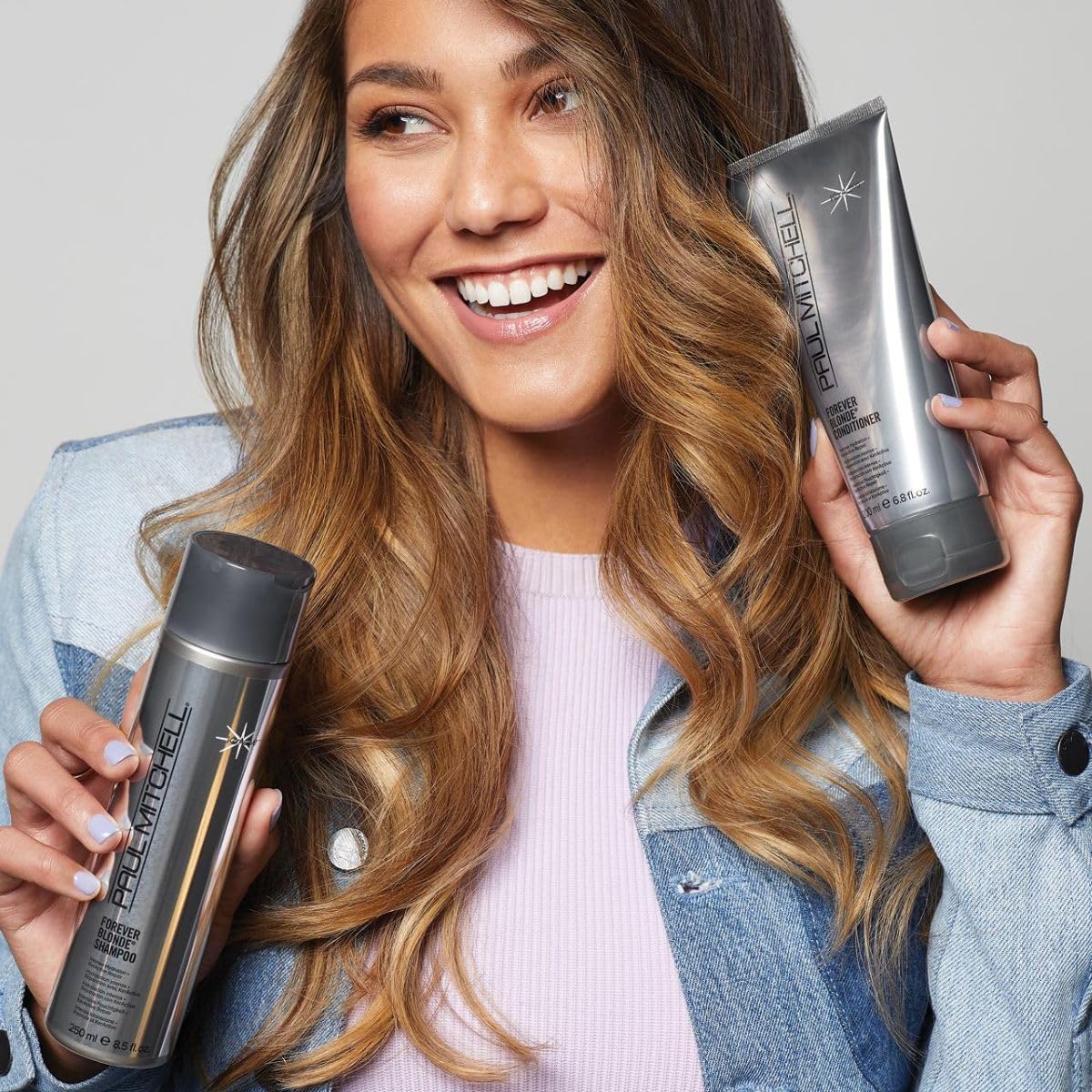 Paul Mitchell Forever Blonde Shampoo, Hydrates + Repairs, For Blonde Hair, 24 fl oz
