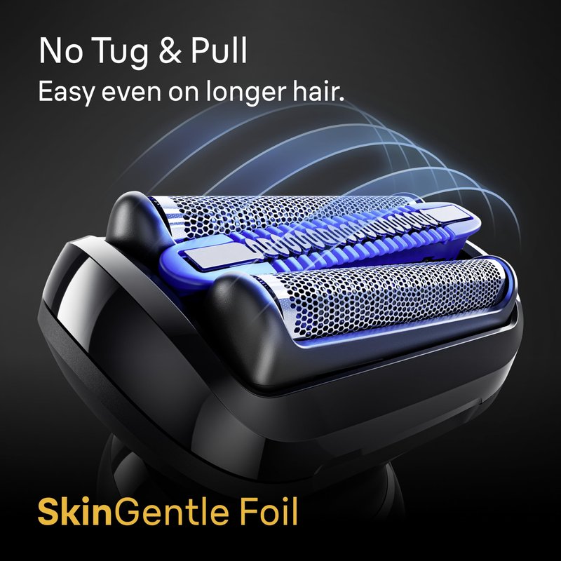 Braun Electric Razor for Men Series 5, Beard Shaver, Electric Shaver with Body Groomer and Travel Case, S5 5155cs
