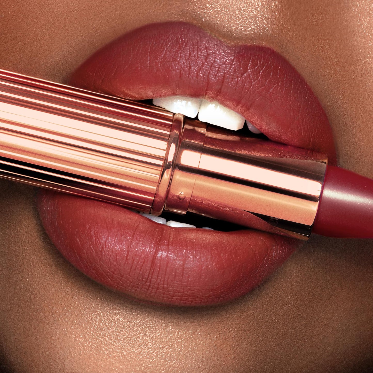 Charlotte Tilbury Matte Revolution Lipstick - Long Lasting Matte Lipstick Giftable Beauty Essential with Buildable Color & Lip-Loving Ingredients - Creamy Easy to Blend Formula - M.I. Kiss (Bond Girl)