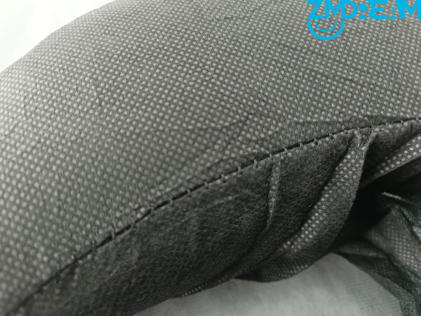 ZMDREAM Headrest Covers Fitted Disposable Massage Face Cradle Covers Stretchy Universal Size White & Black