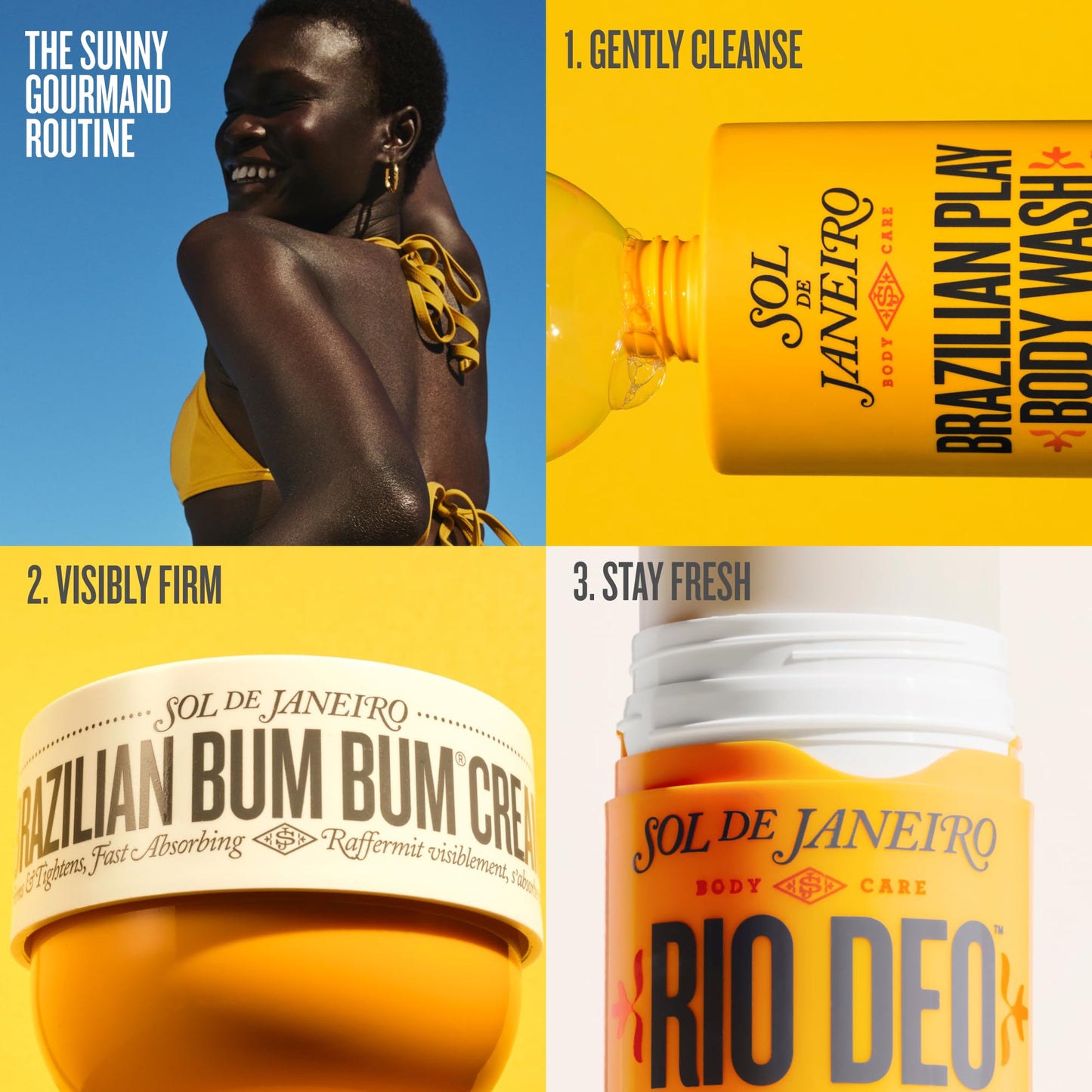 SOL DE JANEIRO Cheirosa 62 Rio Deo Aluminum-Free Deodorant with Refill Cartridge, Amazon Exclusive