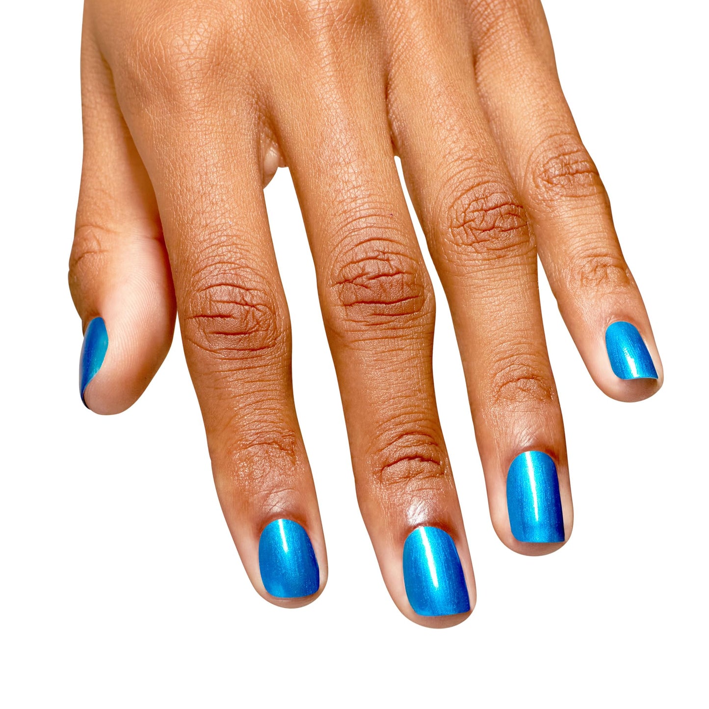 OPI GelColor Y2Slay | Opaque Bright Blue Metallic UV Cure Gel Nail Polish | Metallic Mega Mix Collection