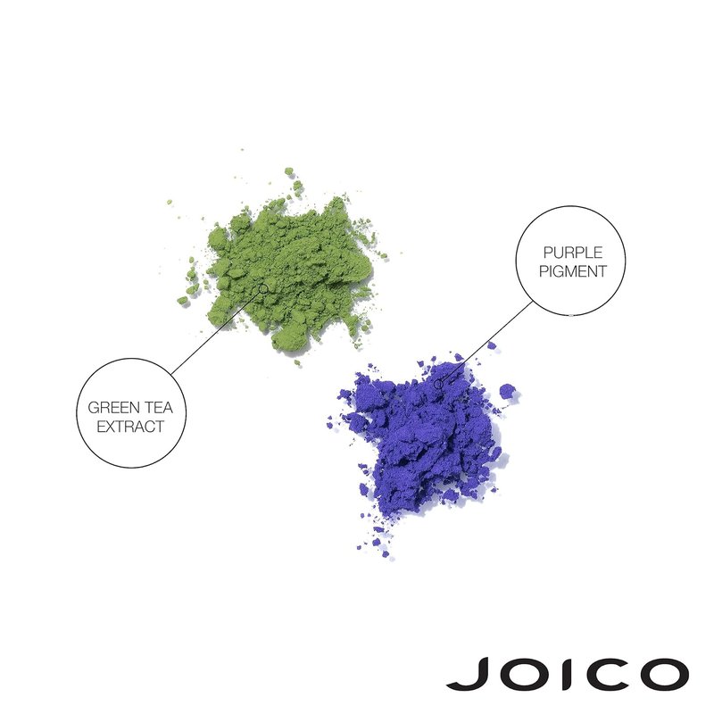 Joico Color Balance Purple Shampoo & Conditioner - Eliminate Brassy Tones | Boost Vibrancy & Shine | UV Protection with Rosehip Oil & Green Tea Extract