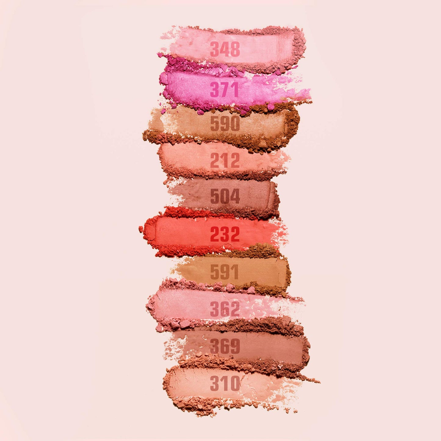 3INA The Blush - Natural Light Mineral Powder Blush for Cheeks - Pigmented and Long-Lasting Formula - Easy to Blend, Luminous Finish - 232-0.26 oz