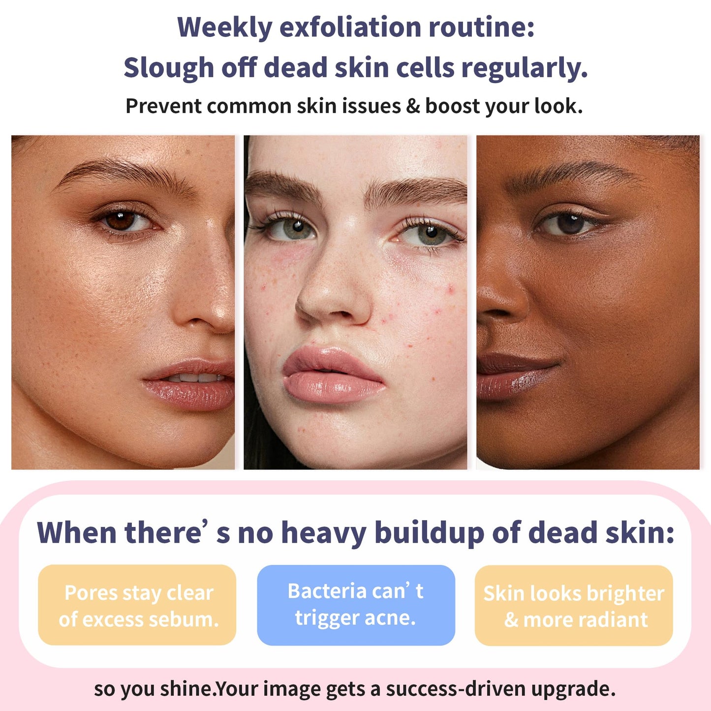 QUARXERY Purifying Exfoliating Gel 3Pcs