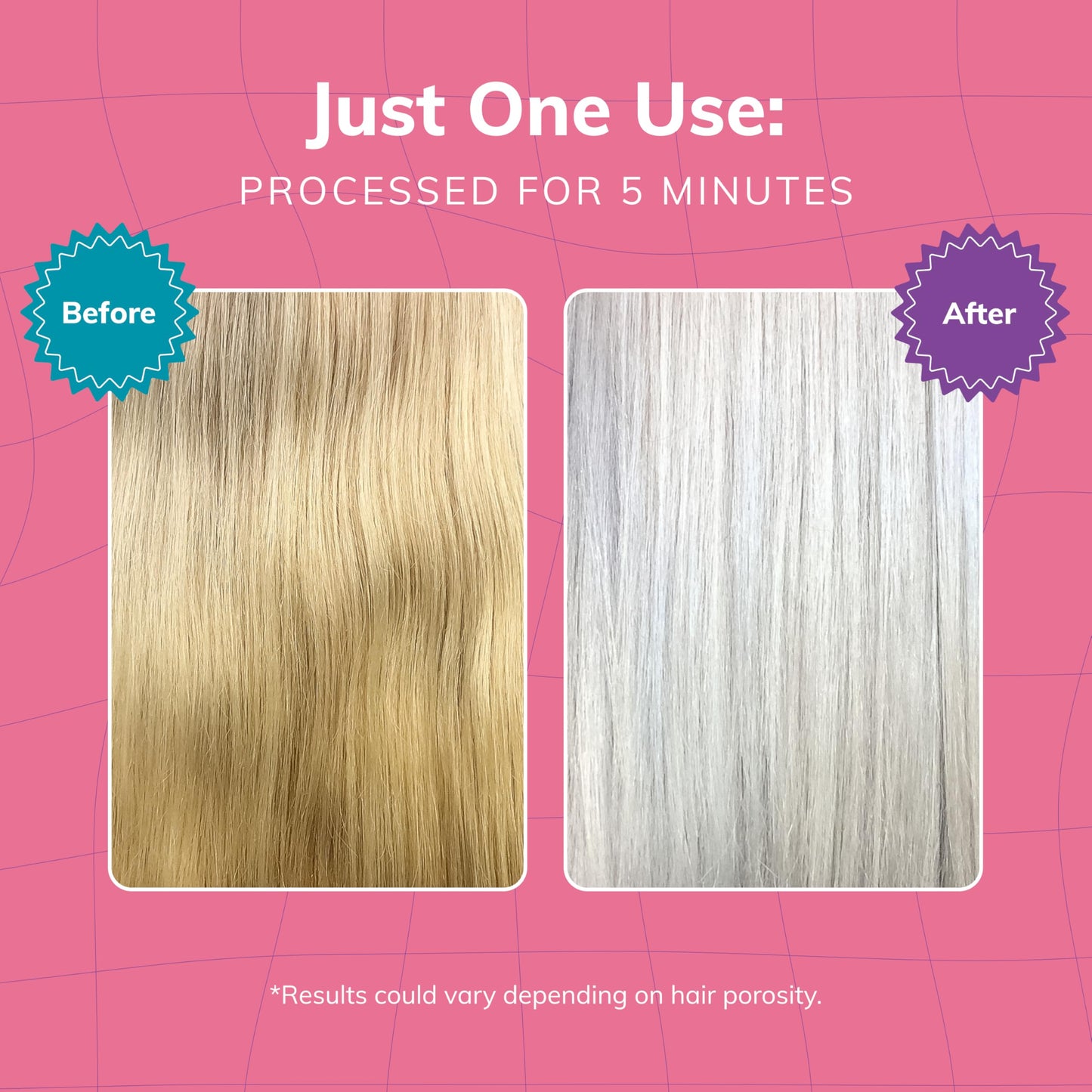 Fanola No Yellow Purple Shampoo - Purple Color Depositing Shampoo for Blondes, Bleached & Grey Hair - Formulated with Violet Pigment to Remove Brassy Tones from Hair - 33.8 Fl oz / 2 Pack