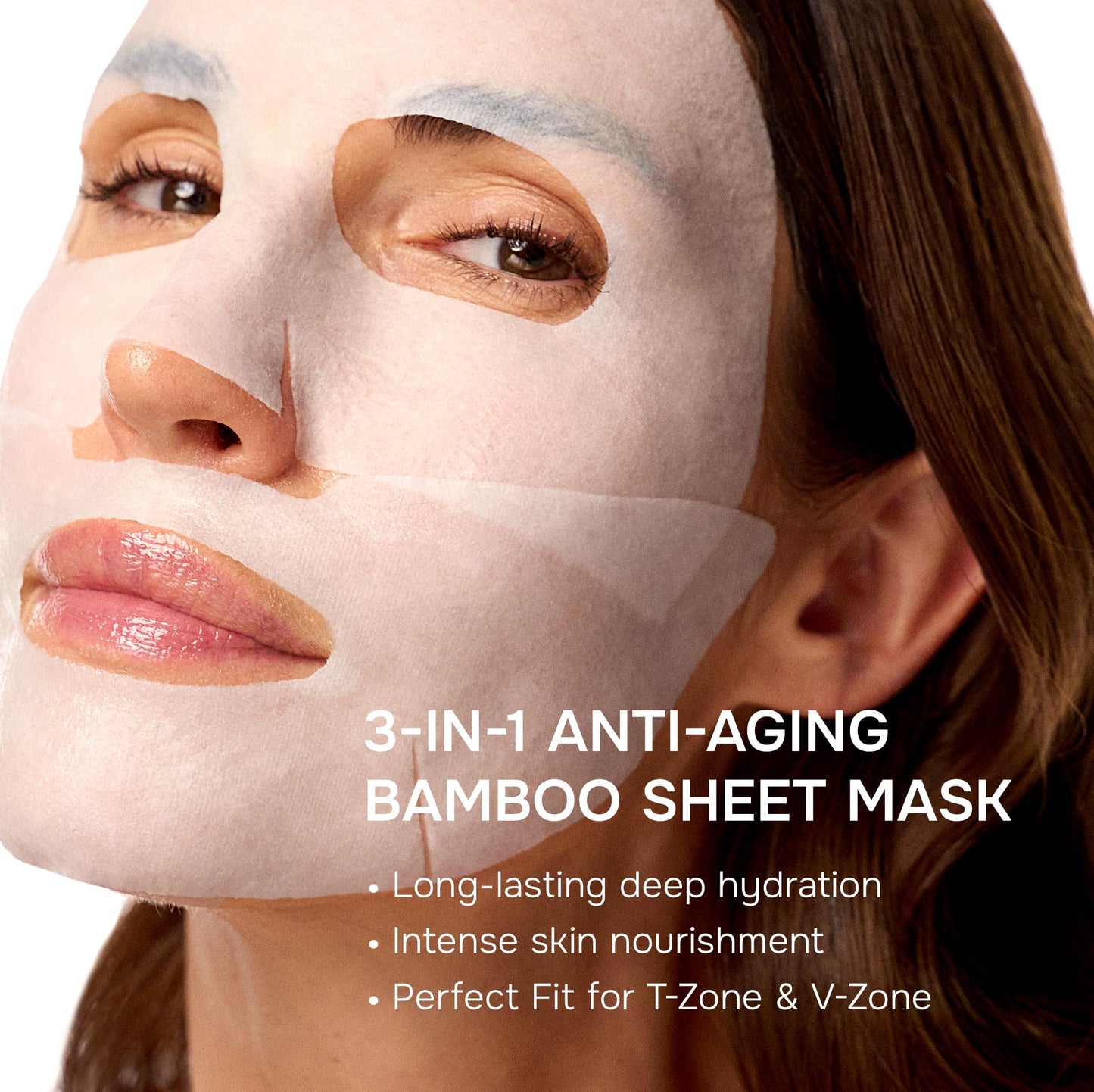 SimplyVital Collagen Cream & Collagen Face Mask Bundle – Anti-Aging Moisturizer for Face, Neck & Décolleté - Bamboo Sheet Mask for Hydration & Skin Care - Retinol, Collagen & Hyaluronic Acid