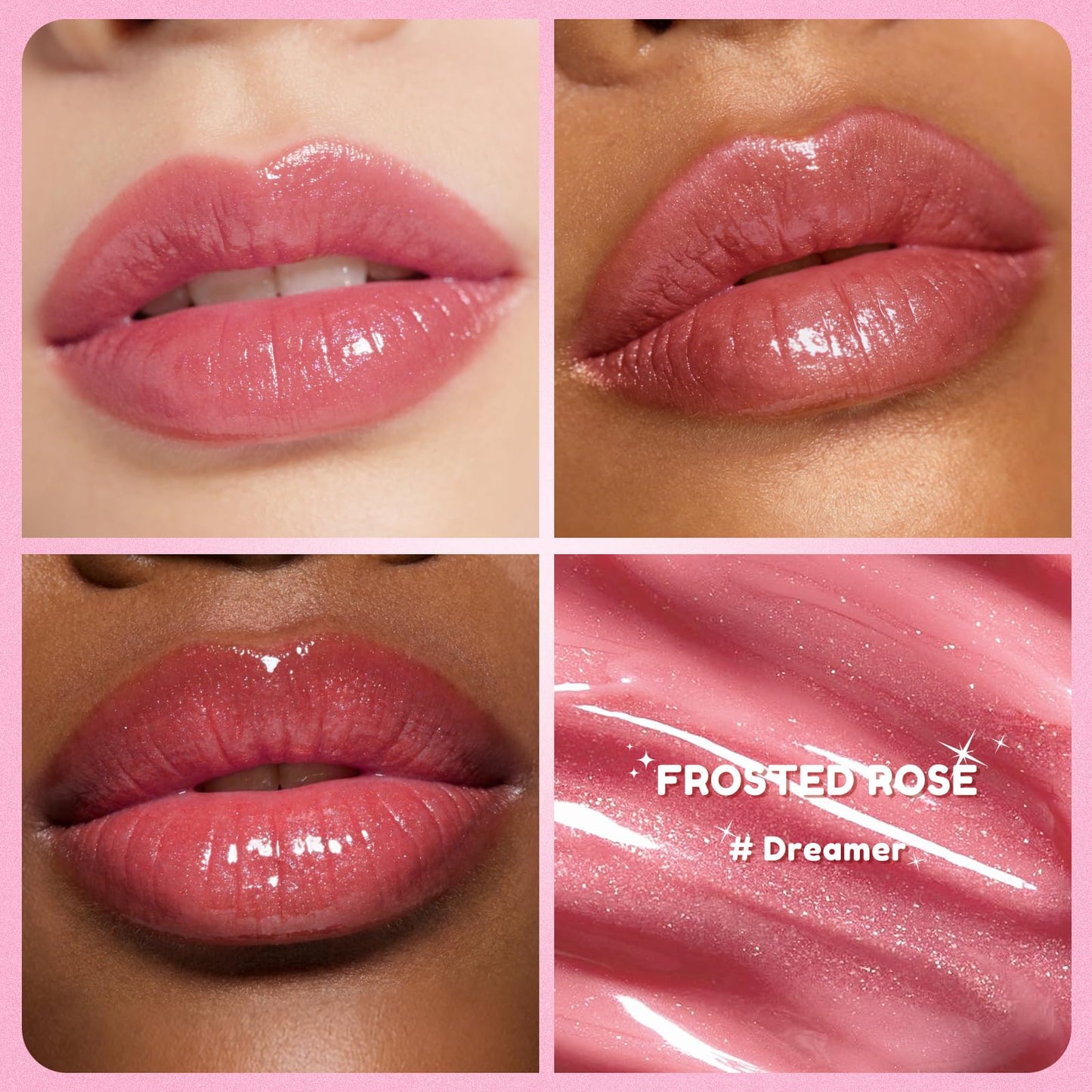 Color Nymph 3D Hyper-Gloss Lip Plumper Set – High Shine, Hydrating, Plumping, Non-Sticky, Moisturizing Lip Gloss Set - 2 PACK