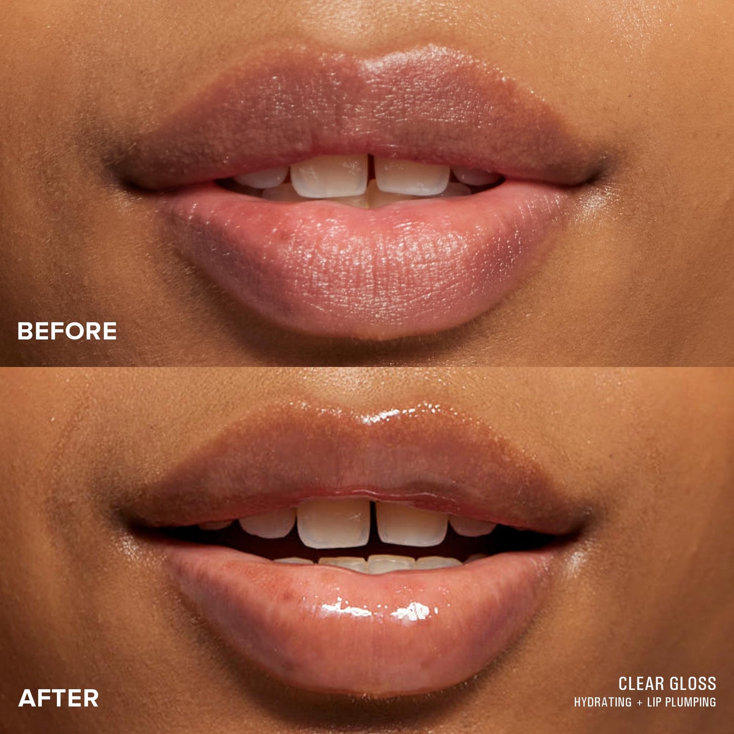 Nudestix Hydrating Peptide Lip Butter – Glossy Lip Balm with Avocado, Shea Butter & 2% Peptides for Hydration & Plumping | Clean, Vegan & Cruelty-Free - Clear Gloss