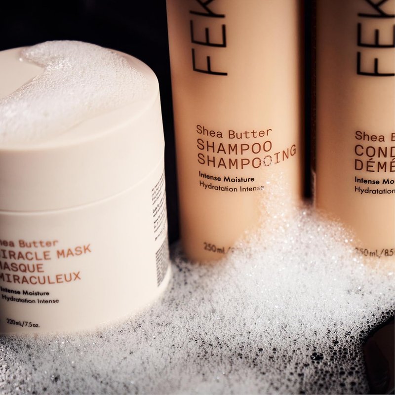 Fekkai Shea Butter Shampoo & Conditioner Set - Moisturizes, Softens & Adds Shine | 2 oz Each, Vegan & Cruelty-Free
