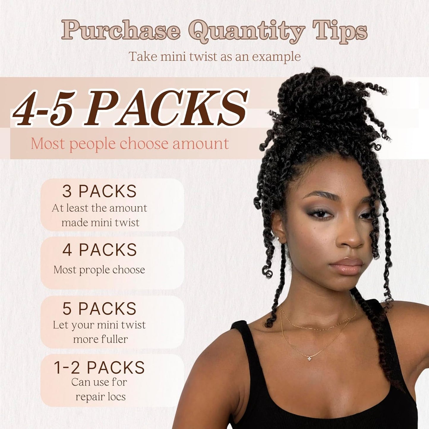 Afro Kinky Bulk Human Hair - 4C Kinky-Curly Extensions for Twists & Dreadlocks | 50g Pack, 14 Inch, Color 1B