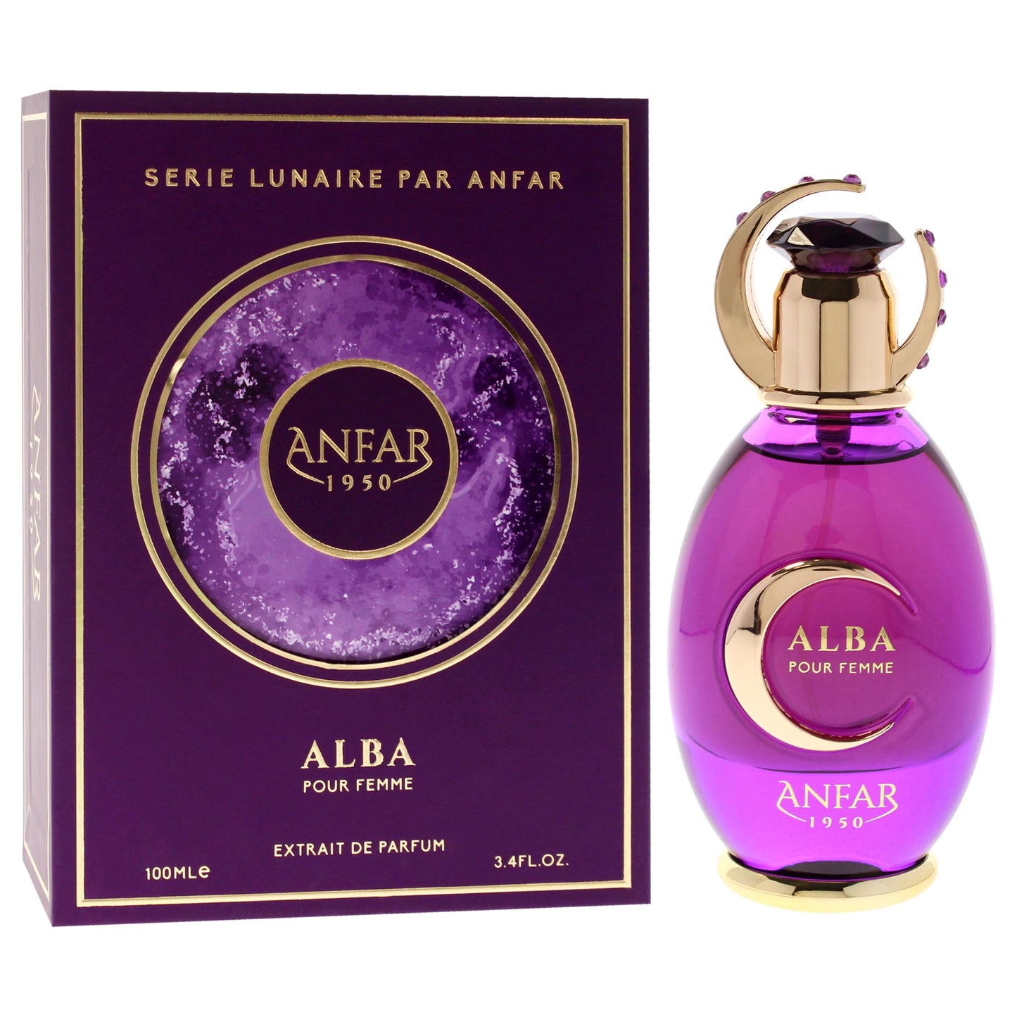 Alba by Anfar for Women - 3.4 oz Extrait De Parfum Spray