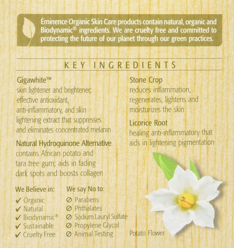 Eminence Organic Skincare Bright Skin Masque - Revitalize Dull Skin | 2 Ounce